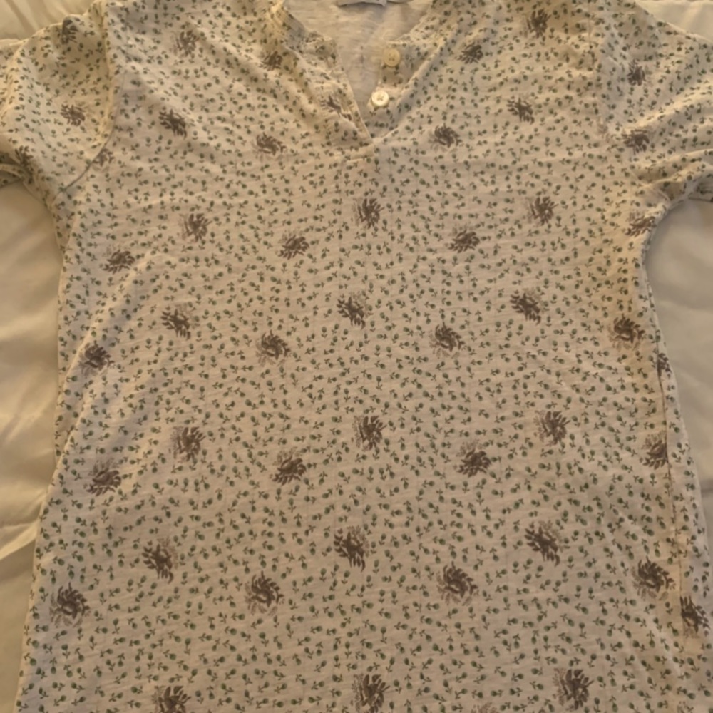 Calvin Klein Floral Top VINTAGE 1990